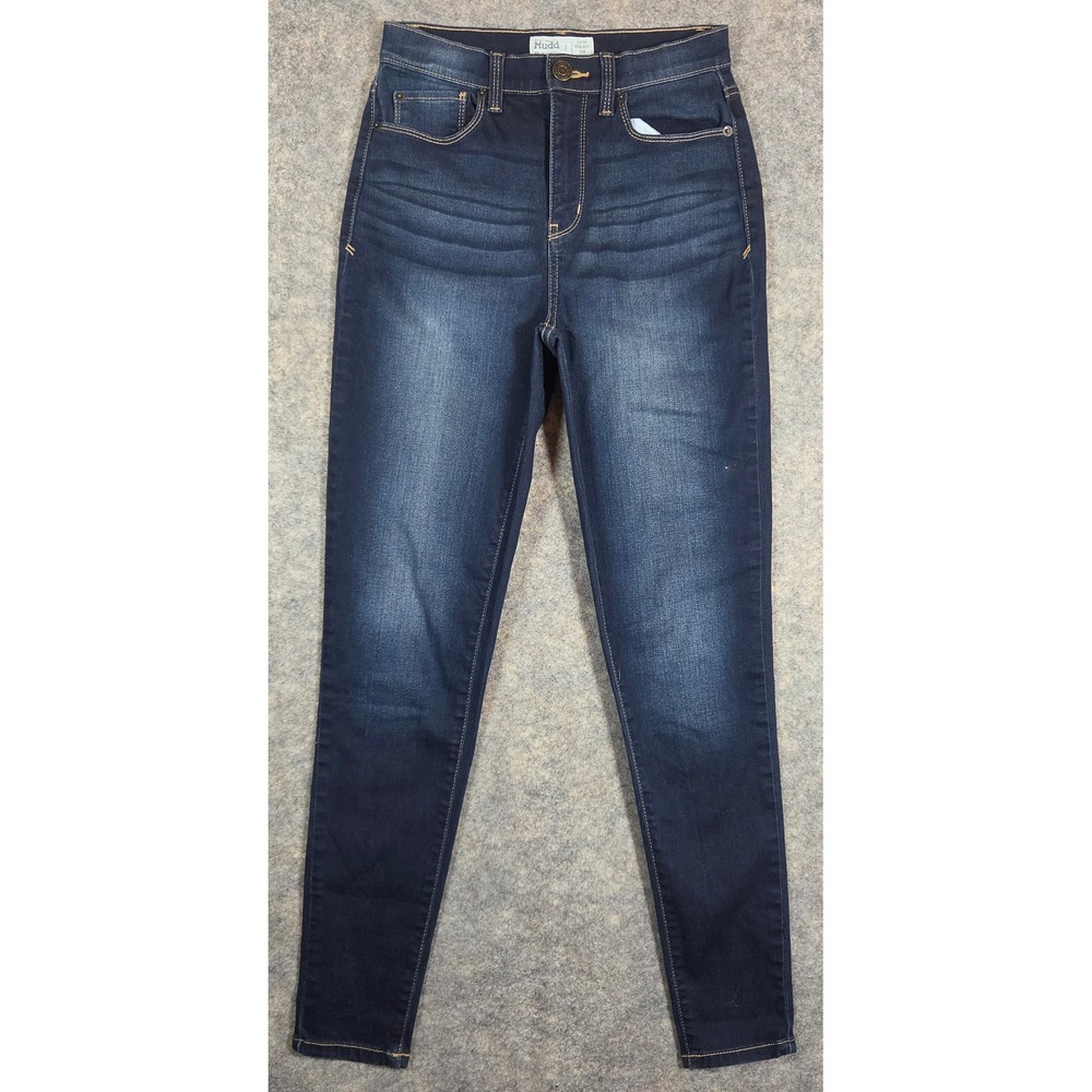 Y2K Mudd FLX Stretch Super High Rise Jean Legging Dark Wash Skinny Jeans Size 7